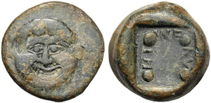 Sicily, Trias, Himera, c. 430-420 BC; AE (g ... 