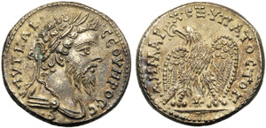 Septimius Severus (193-211), Tetradrachm, ... 