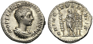 Diadumenian, as Caesar (Macrinus, 217-218), ... 