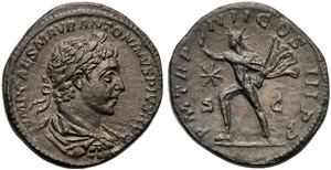 Elagabalo (218-222), Sesterzio, Roma, 221 ... 