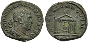 Filippo I (244-249), Sesterzio, Roma, 248 ... 