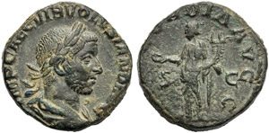 Volusiano (251-253), Sesterzio, Roma, ... 