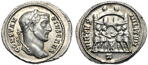 Constantius I, as Caesar (Maximian ... 