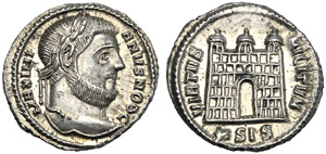 Galerius Maximianus, as Caesar (Diocletian, ... 