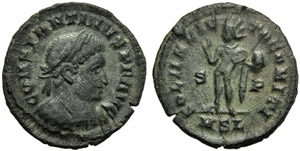 Constantine I (306-337), Nummus, London, AD ... 