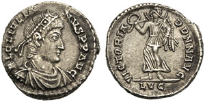 Giuliano II (360-363), Siliqua ridotta, ... 