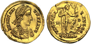 Arcadio (383-408), Solido, Mediolanum, ... 