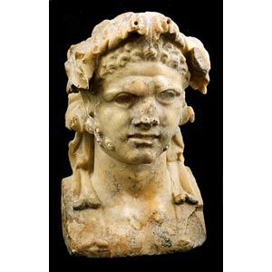 A Dionysian ancient yellow marble ... 