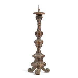 Italian gilt wood torch holder - 18th ... 