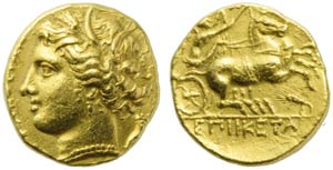 Sicily, Syracuse, Hiketas (288-278), 60 ... 