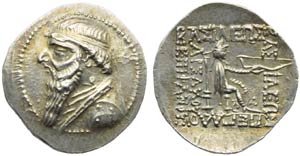 Kings of Parthia, Mithradates II (121-99), ... 