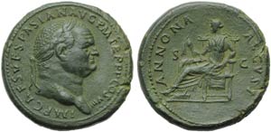Vespasian (69-79), Sestertius, Rome, AD ... 