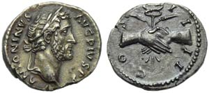 Antonino Pio (138-161), Denario, Roma, ... 