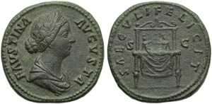 Faustina Minore (Marco Aurelio, 161-180), ... 