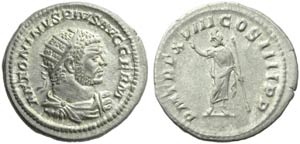 Caracalla (198-217), Antoniniano, Roma, 215 ... 
