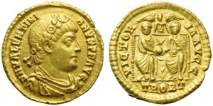 Valentinian I (364-375), Solidus, Treveri, ... 