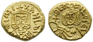 Michele II con Teofilo (820-829), Solido, ... 