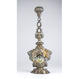 Silver perfume spreaders - India 19th ... 