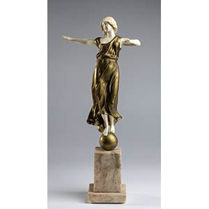 French bronze sculpture depicting ... 