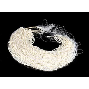 97 biwa pearls loose strandsDiameter: 4 - ... 