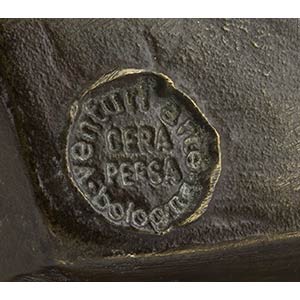 Bronze sculpture Depiction of a ... 