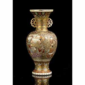 PICCOLO VASO A BALAUSTRO CON ANSE IN ... 