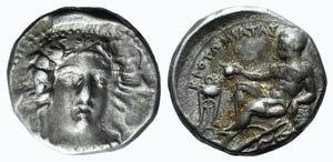 Bruttium, Kroton, c. 400-325 BC. AR Stater ... 
