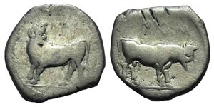 Bruttium, Laos, c. 480-460 BC. AR Stater ... 