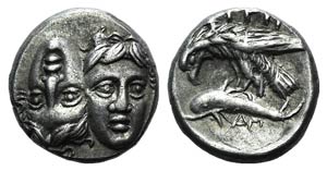 Moesia, Istros, 4th century BC. AR Drachm ... 