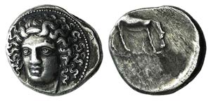 Thessaly, Larissa, c. 400-370 BC. AR Drachm ... 