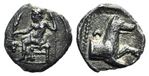 Lycaonia, Laranda, c. 324/3 BC. AR Obol ... 