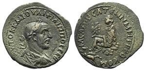 Philip I (244-249). Commagene , Samosata. Æ ... 