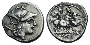 Gryphon series, Rome, 169-158 BC. AR ... 
