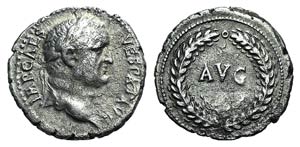 Vespasian (69-79). AR Denarius (18mm, 3.46g, ... 