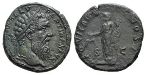 Pertinax (AD 193). Æ Sestertius (30.5mm, ... 