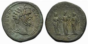 Septimius Severus (193-211). Æ Sestertius ... 