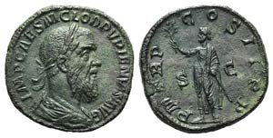 Pupienus (AD 238). Æ Sestertius (31mm, ... 