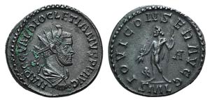 Diocletian (284-305). Radiate (21mm, 4.06g, ... 
