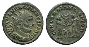 Maximianus (First reign, 286-305). Æ ... 