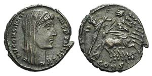Divus Constantine I (337-340). Æ (14mm, ... 