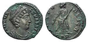 Helena (Augusta, 324-328/30). Æ (14mm, ... 