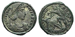 Constantius II (337-361). Æ (24mm, 4.91g, ... 
