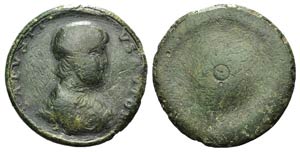 C. Sallustius Crispus, Æ Contorniate, late ... 