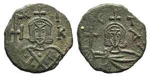 Nicephorus I and Stauracius (802-811). Æ 40 ... 