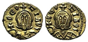 Theophilus (829-842). Base AV Semissis ... 