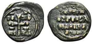 Alexius I Comnenus (1081-1118). Æ 40 Nummi ... 