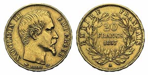 France, Napoléon III (1852-1870). AV 20 ... 