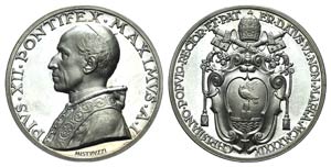 Papal, Pius XII (1939-1958). AR Medal 1939 ... 