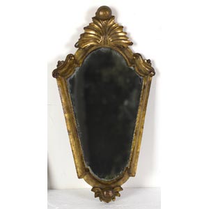 Wall mirror with Louis XV style ... 