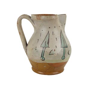 Flagon with ovoid body, ... 